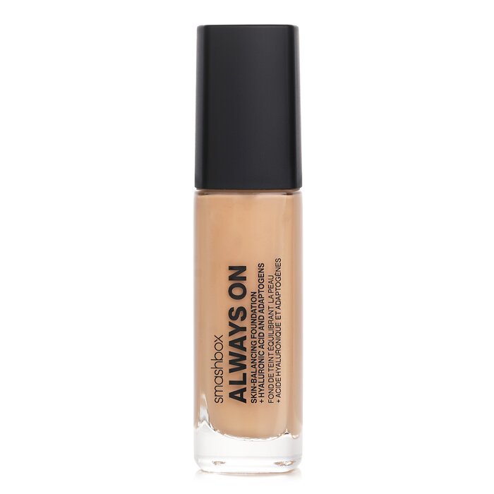 Smashbox Always On Skin Balancing Foundation with hyaluronic acid for all skin types, 30ml