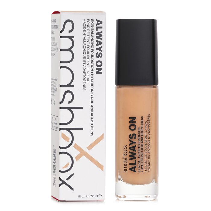 Smashbox Always On Skin Balancing Foundation with hyaluronic acid for face 30ml
