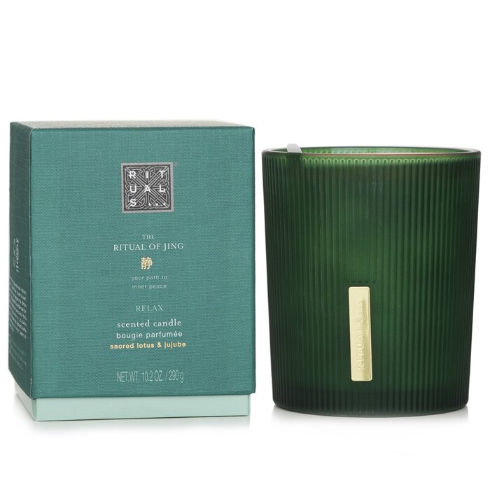 Rituals Relax scented candle 290g/10.2oz with sacred lotus and jujube