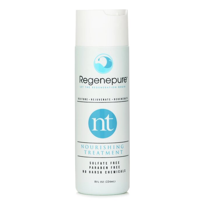 Regenepure nourishing treatment shampoo with lecithin, caffeine, and saw palmetto extract 224ml/8oz