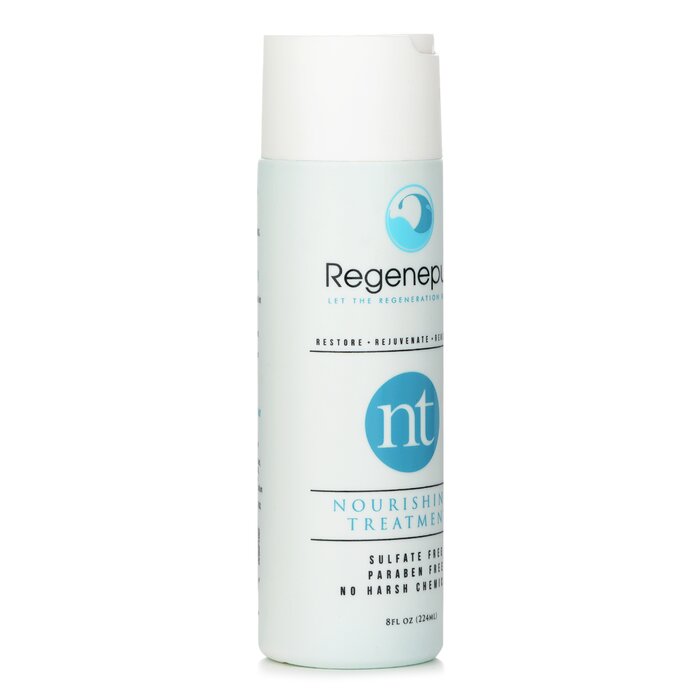 Regenepure nourishing treatment shampoo with lecithin, caffeine, and saw palmetto extract 224ml/8oz