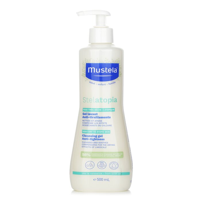 Mustela cleansing gel for atopic-prone skin 500ml/16.9oz
