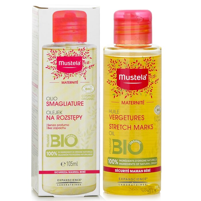 Mustela maternity stretch marks oil with avocado oil 105ml/3.5oz