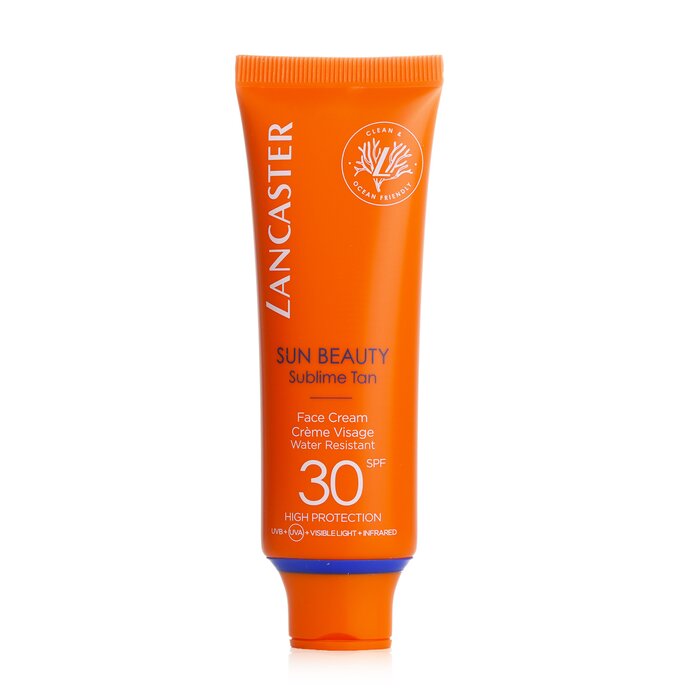 Lancaster sun beauty sublime tan face cream SPF 30 50ml/1.6oz