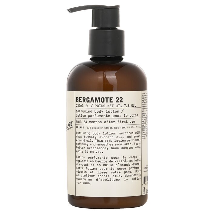 Le Labo Bergamote 22 body lotion 237ml