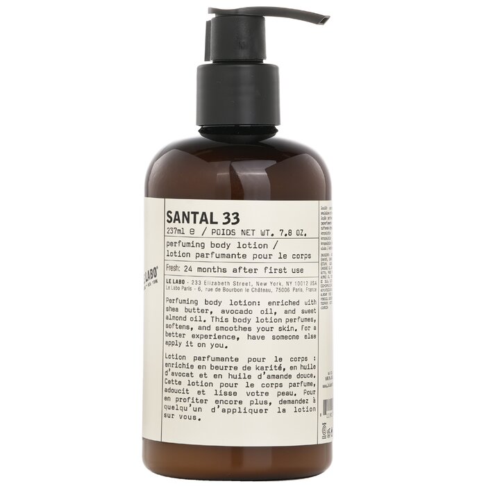 Le Labo Santal 33 body lotion 237ml