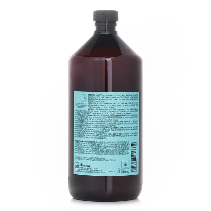 Davines Well-Being Shampoo with vitamin C for all hair types 1000ml/33.8oz