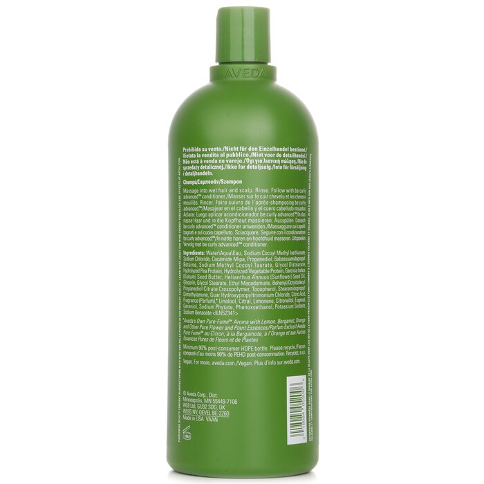 Aveda Be Curly Advanced Shampoo 1000ml/33.8oz for curls and coils