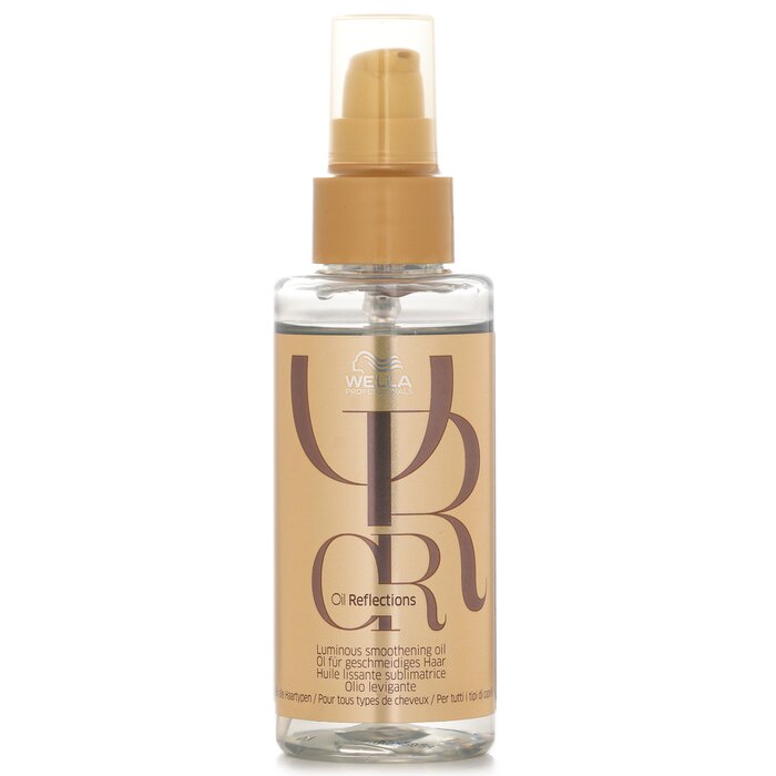 Wella Oil reflections luminous smoothing oil 100ml with macadamia and avocado oils for hair