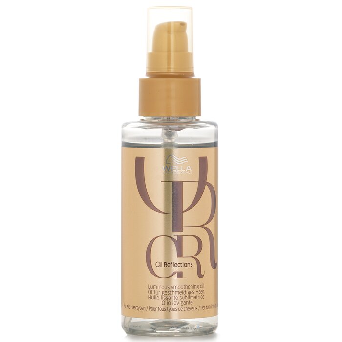Wella Oil reflections luminous smoothing oil 100ml with macadamia and avocado oils for hair