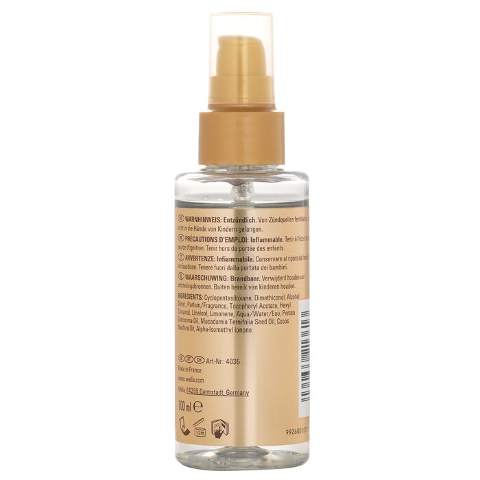 Wella Oil reflections luminous smoothing oil 100ml with macadamia and avocado oils for hair
