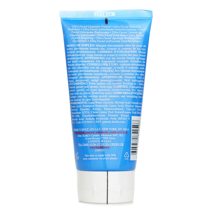 Kiehl's ultra facial oil-free cleanser for normal to oily skin 150ml/5oz