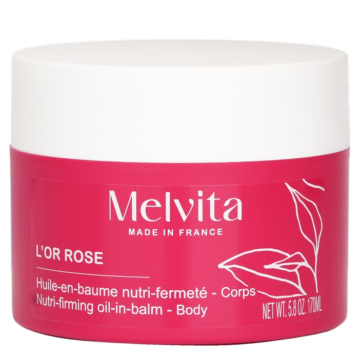 Melvita L'Or Rose Nutri firming oil in balm for body 170ml/5.8oz