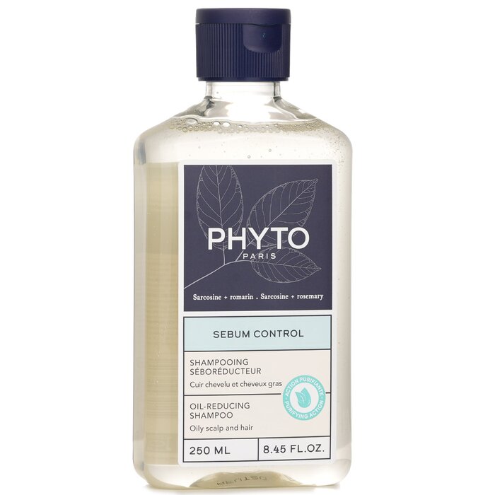 Phyto sebum control oil reducing shampoo 250ml/8.45oz